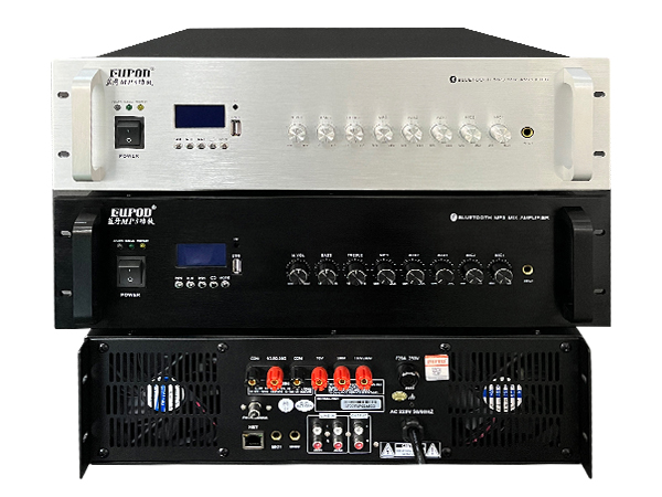 IP网络广播 蓝牙MP3功率放大器 （800W）