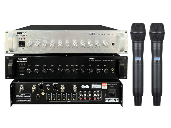 IP网络音频强切器 （IP网络无线话筒）