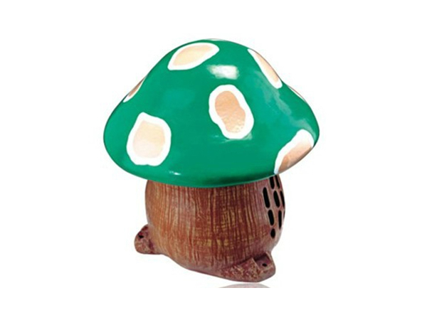 IP网络广播有源草地音箱（绿色蘑菇）